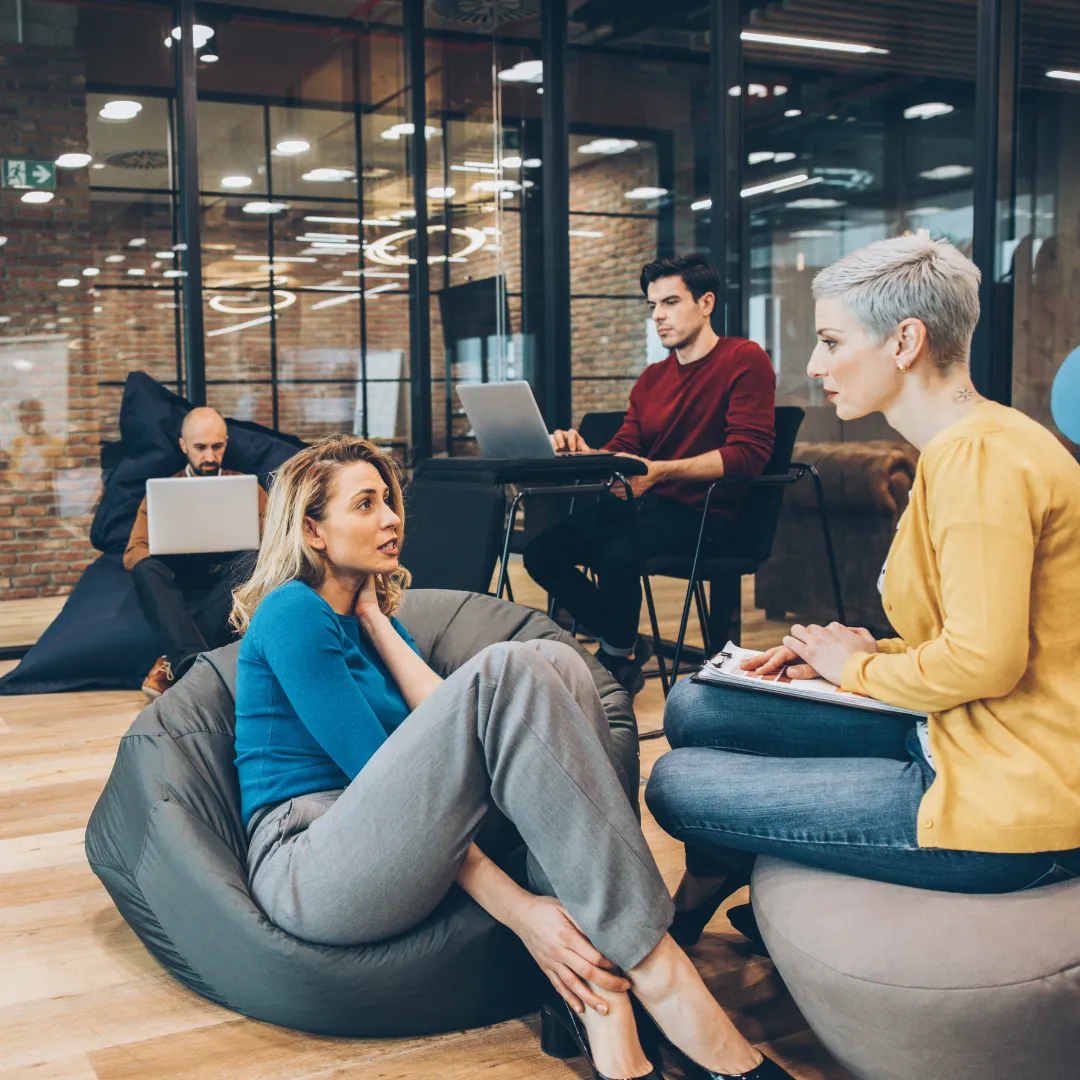 People working together