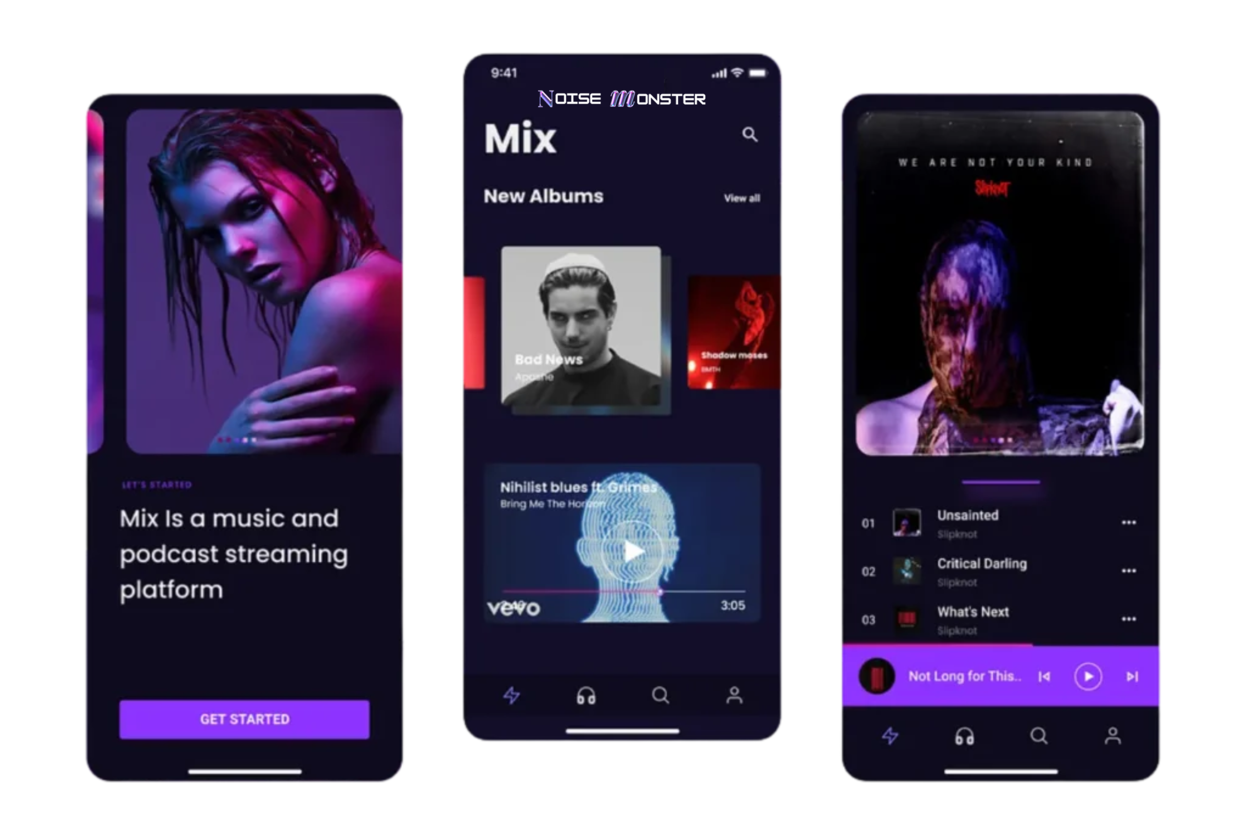 Follower System with Noise Monster